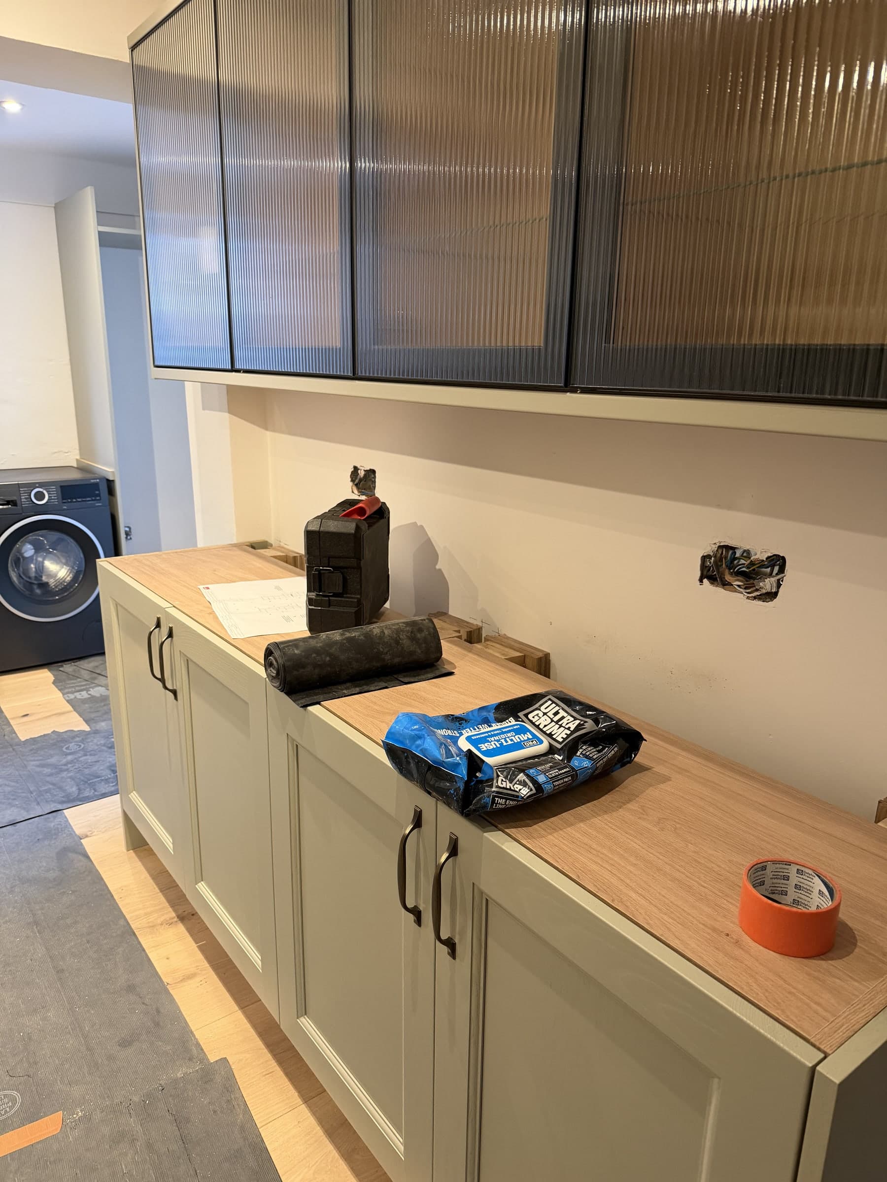 Kitchen renovation progress photo 5