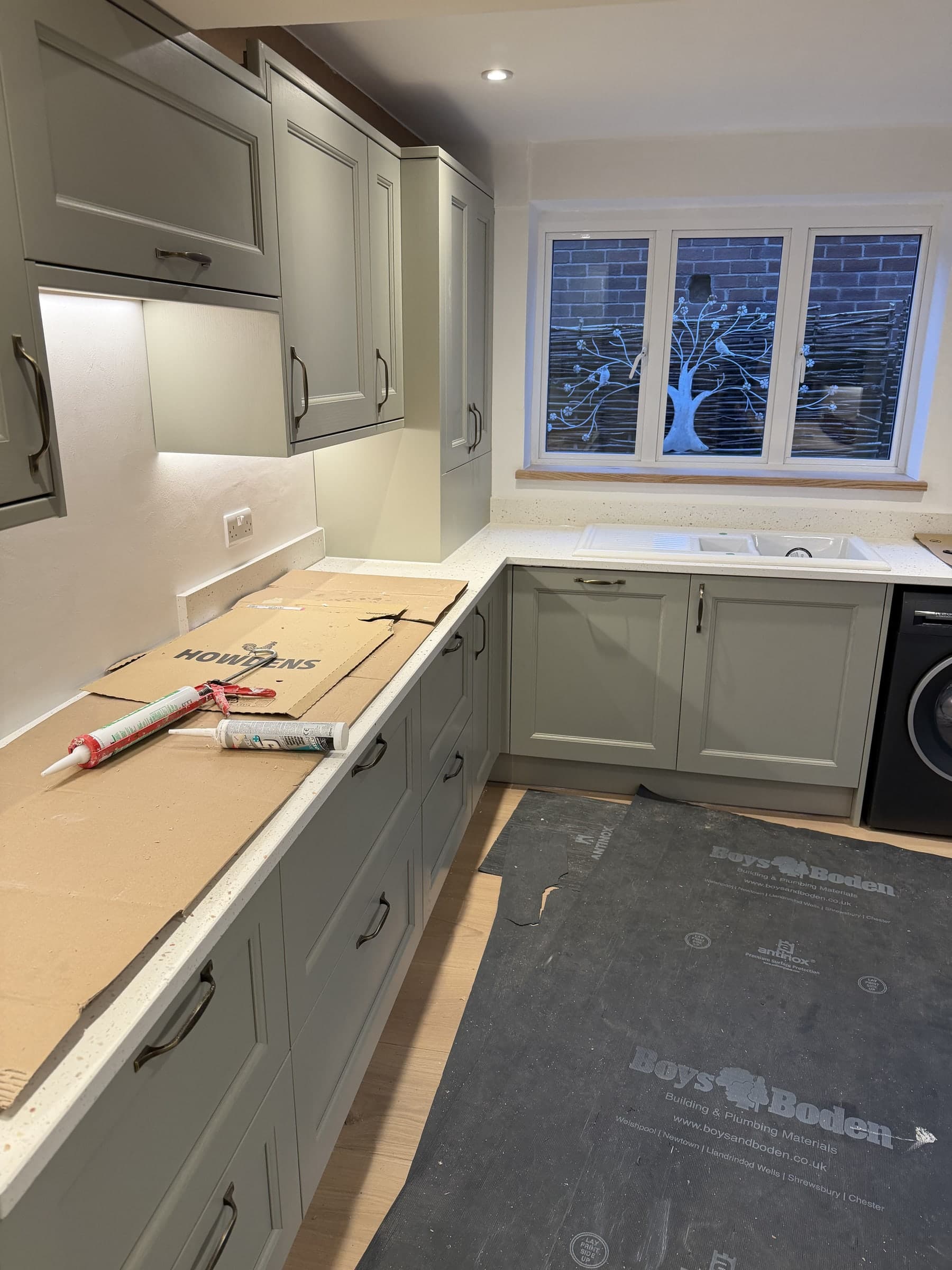 Kitchen renovation progress photo 6