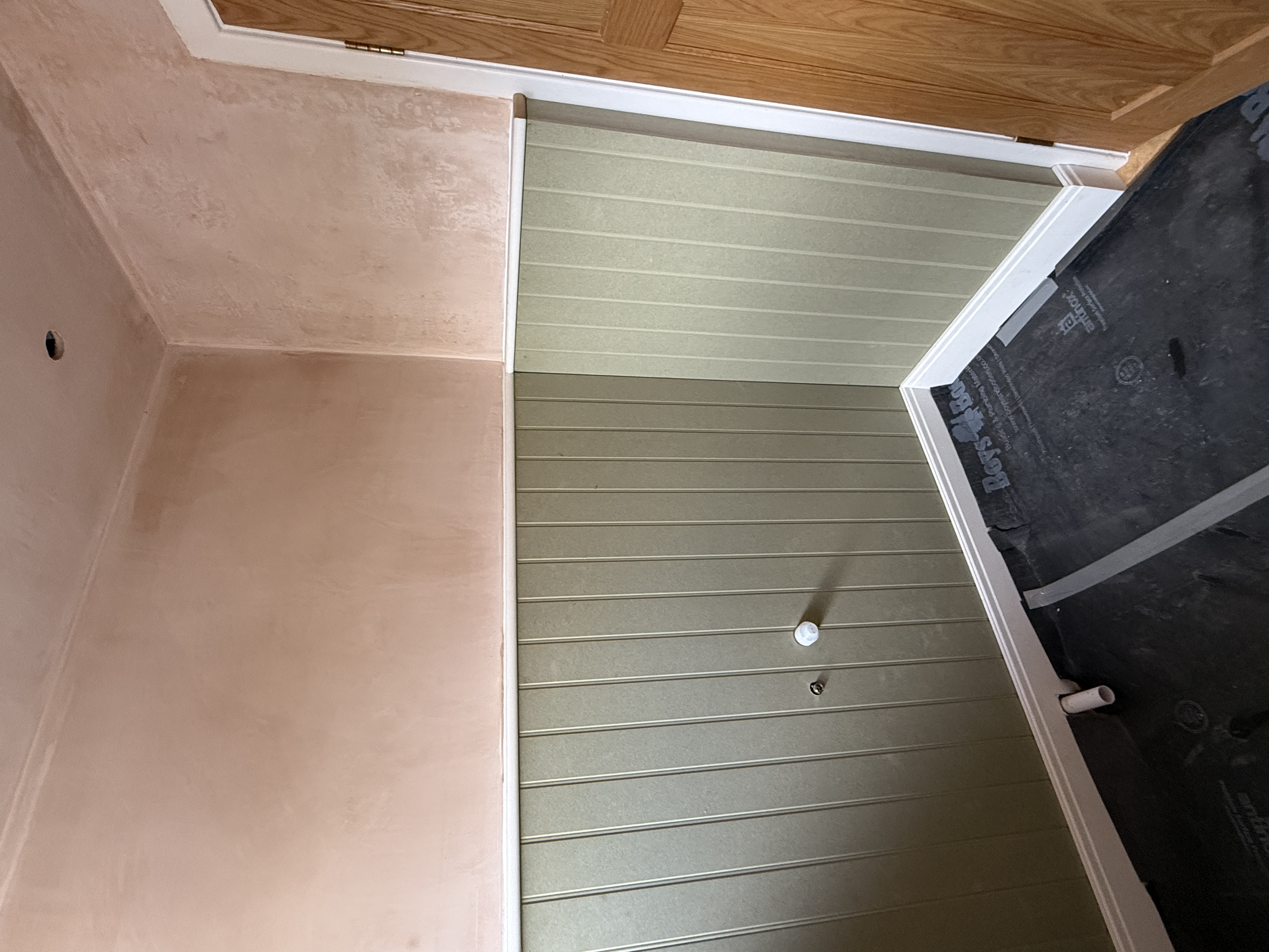 Bathroom wall panelling project